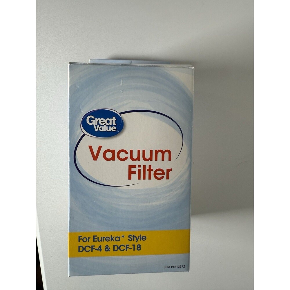 Great Value Vacuum Filter for Eureka DCF-4 DCF-18 Replacement Part Dust Cup 1 Pk